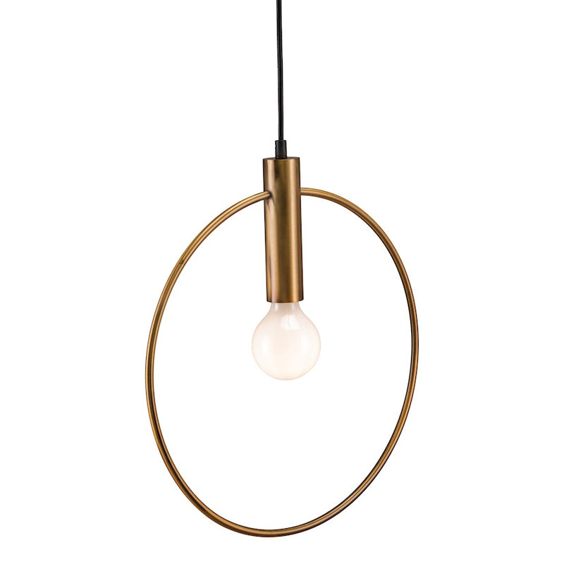 Zuo Modern Irenza Ceiling Lamp, Brass