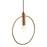 Zuo Modern Irenza Ceiling Lamp, Brass