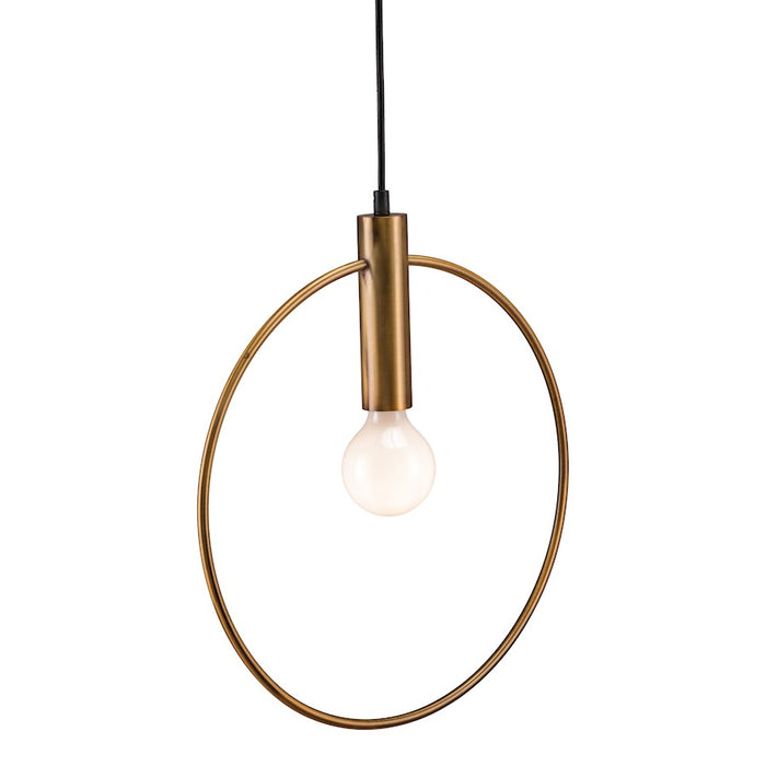 Zuo Modern Irenza Ceiling Lamp, Brass