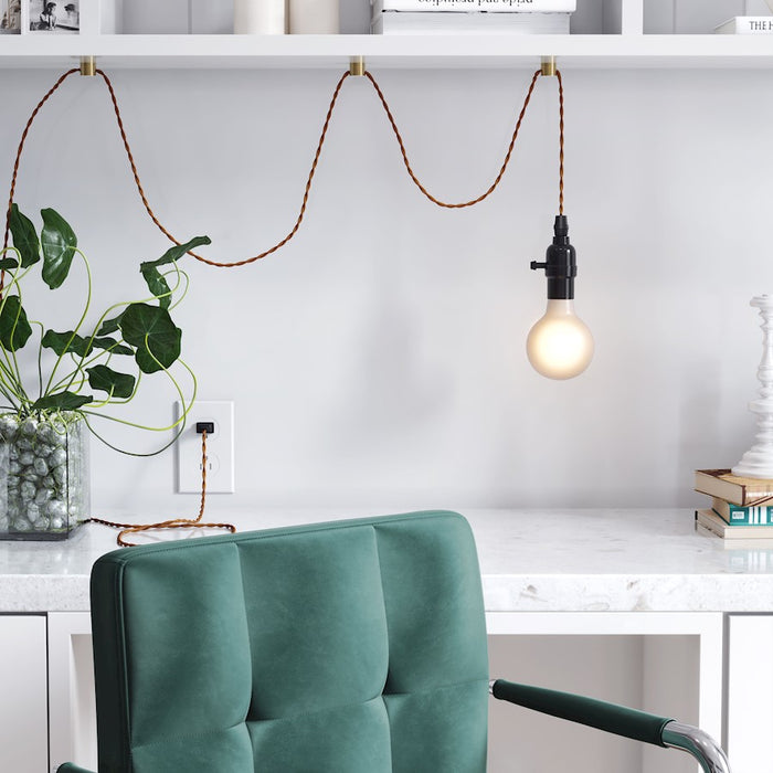 Zuo Modern Molly Ceiling Lamp, Black