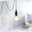Zuo Modern Molly Ceiling Lamp, Black