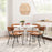Zuo Modern Finch Ceiling Lamp, Natural