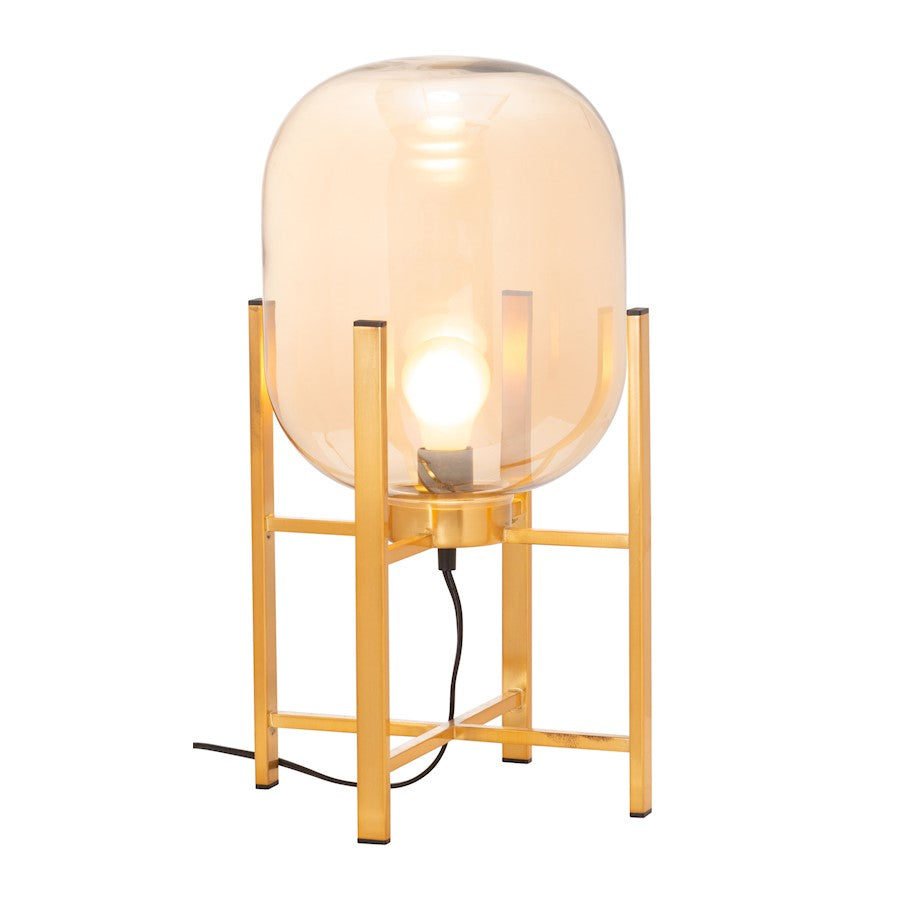 Zuo Modern Wonderwall Table Lamp, Gold - 56126
