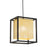 Zuo Modern Yves Ceiling Lamp, Gold/Black