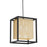 Zuo Modern Yves Ceiling Lamp, Gold/Black