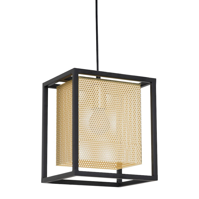 Zuo Modern Yves Ceiling Lamp, Gold/Black