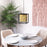 Zuo Modern Yves Ceiling Lamp, Gold/Black