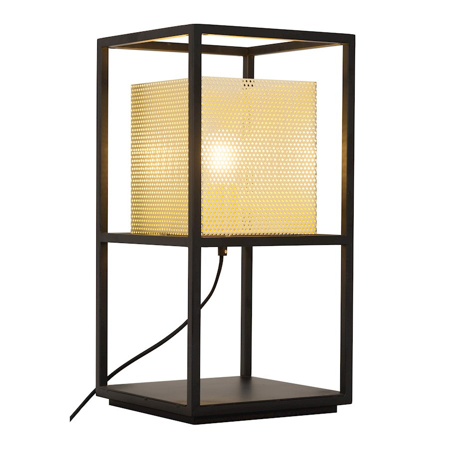 Zuo Modern Yves Table Lamp, Gold/Black - 56129