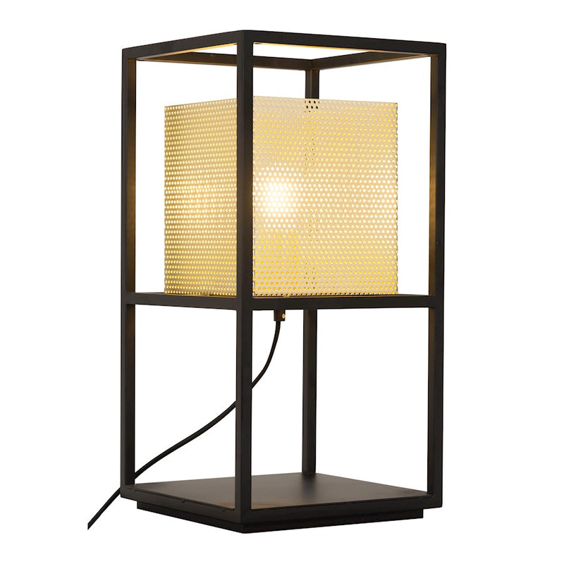 Zuo Modern Yves Table Lamp, Gold/Black