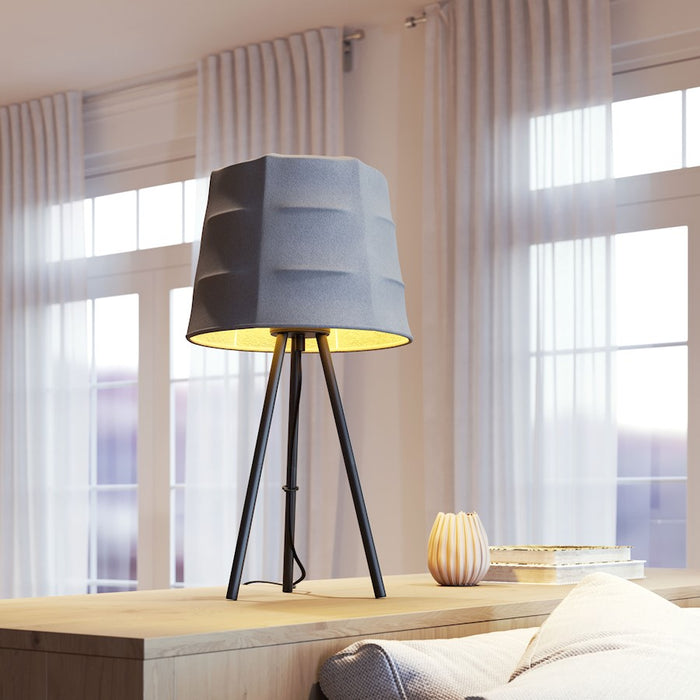 Zuo Modern Mozzi Table Lamp, Gray/Black