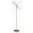 Zuo Modern Garza Floor Lamp, Brass