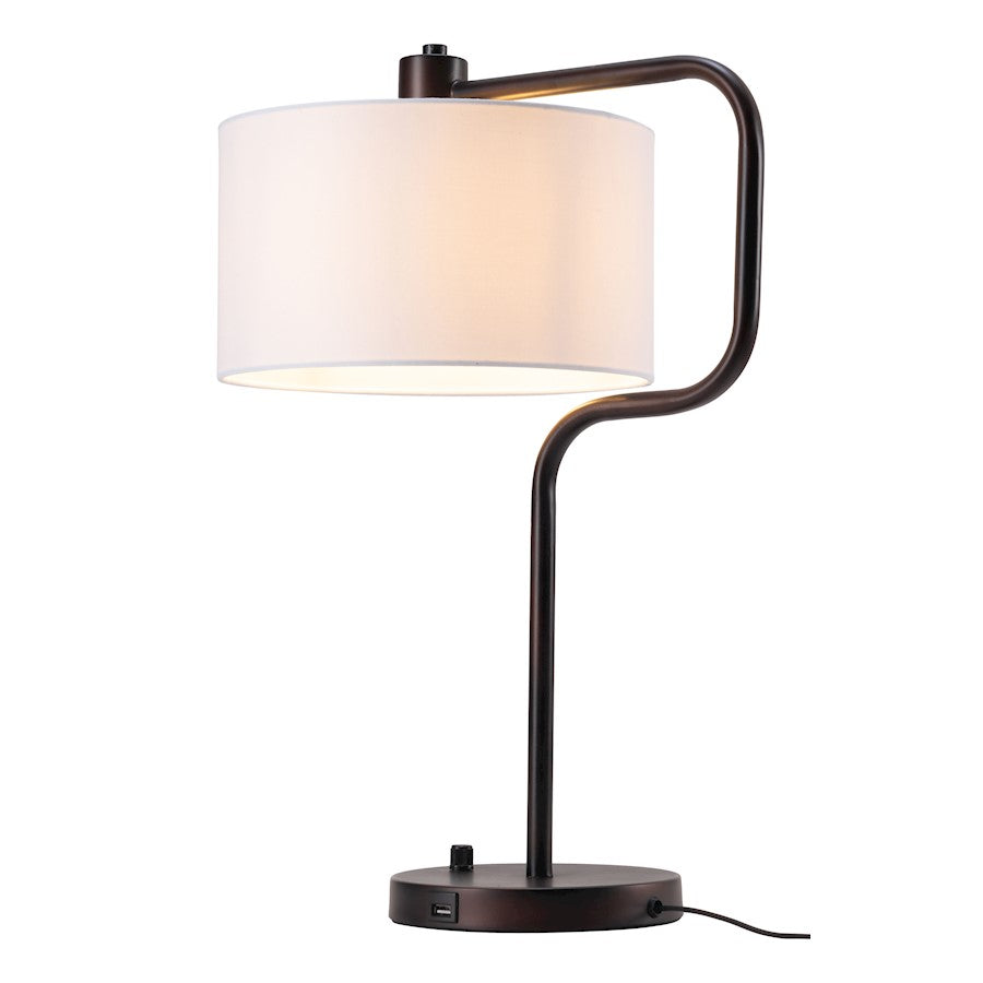 Zuo Modern Middlemist Table Lamp, White - 56146