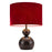 Zuo Modern Shobu Table Lamp, Red - 56154