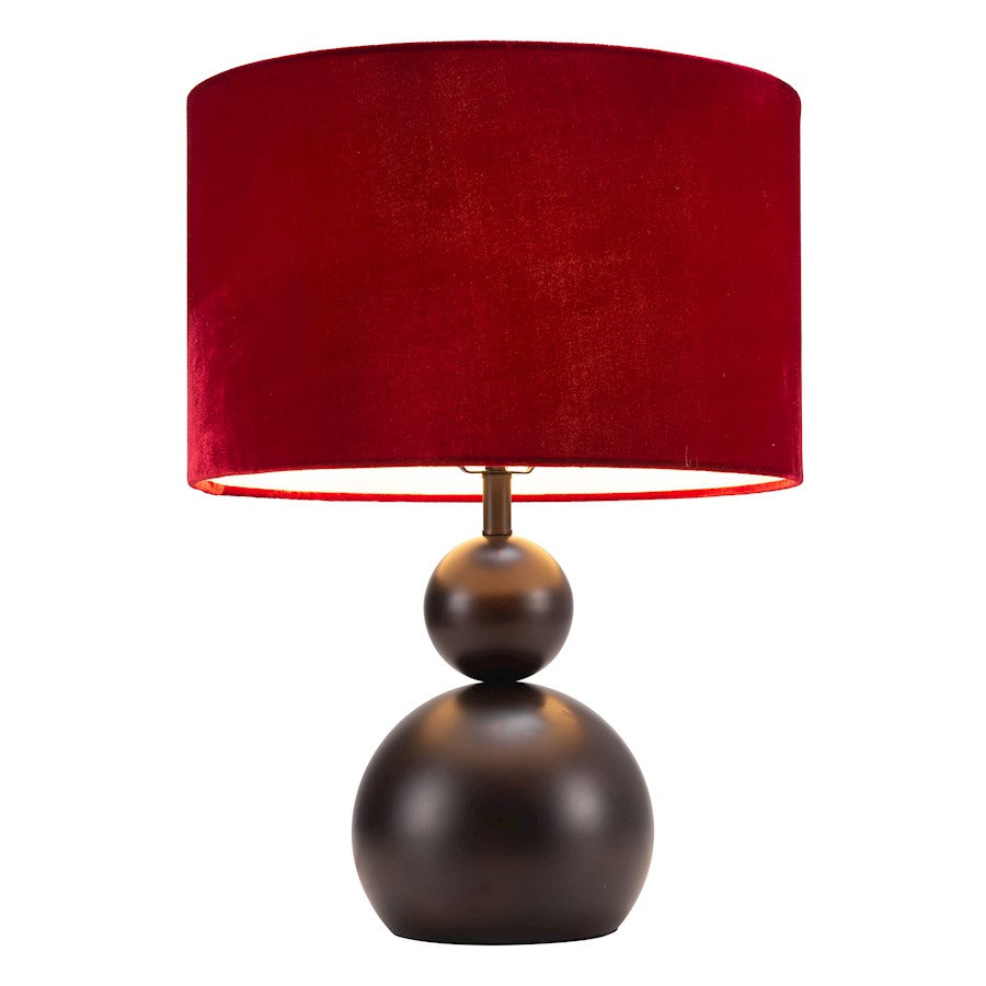 Zuo Modern Shobu Table Lamp, Red - 56154