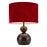 Zuo Modern Shobu Table Lamp, Red