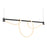 Zuo Modern Adder Ceiling Lamp, Black