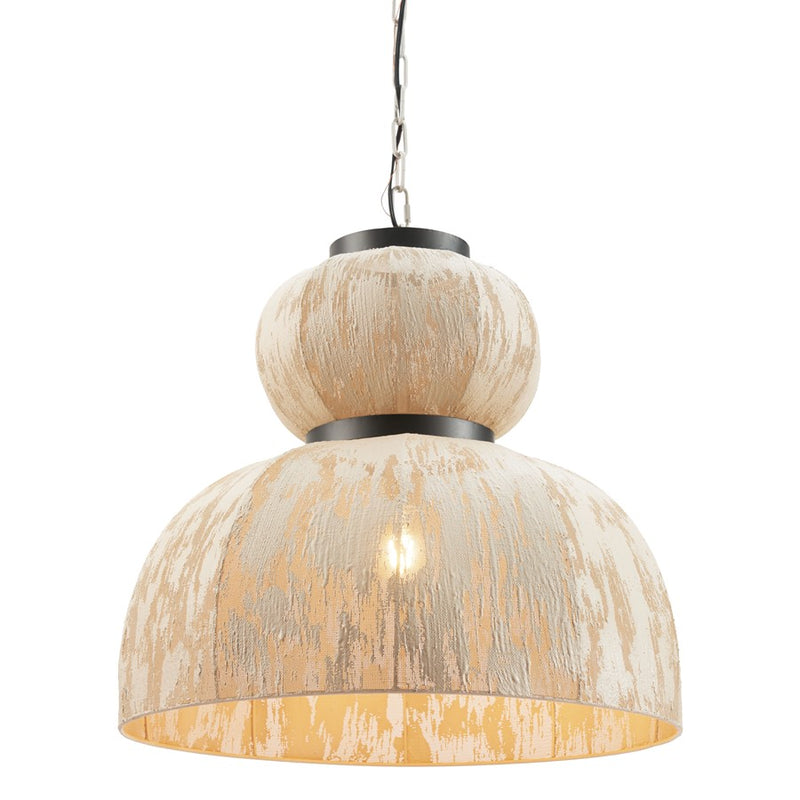 Zuo Modern Manet Ceiling Lamp, Beige/Beige - 56168
