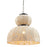 Zuo Modern Manet Ceiling Lamp, Beige/Beige - 56168