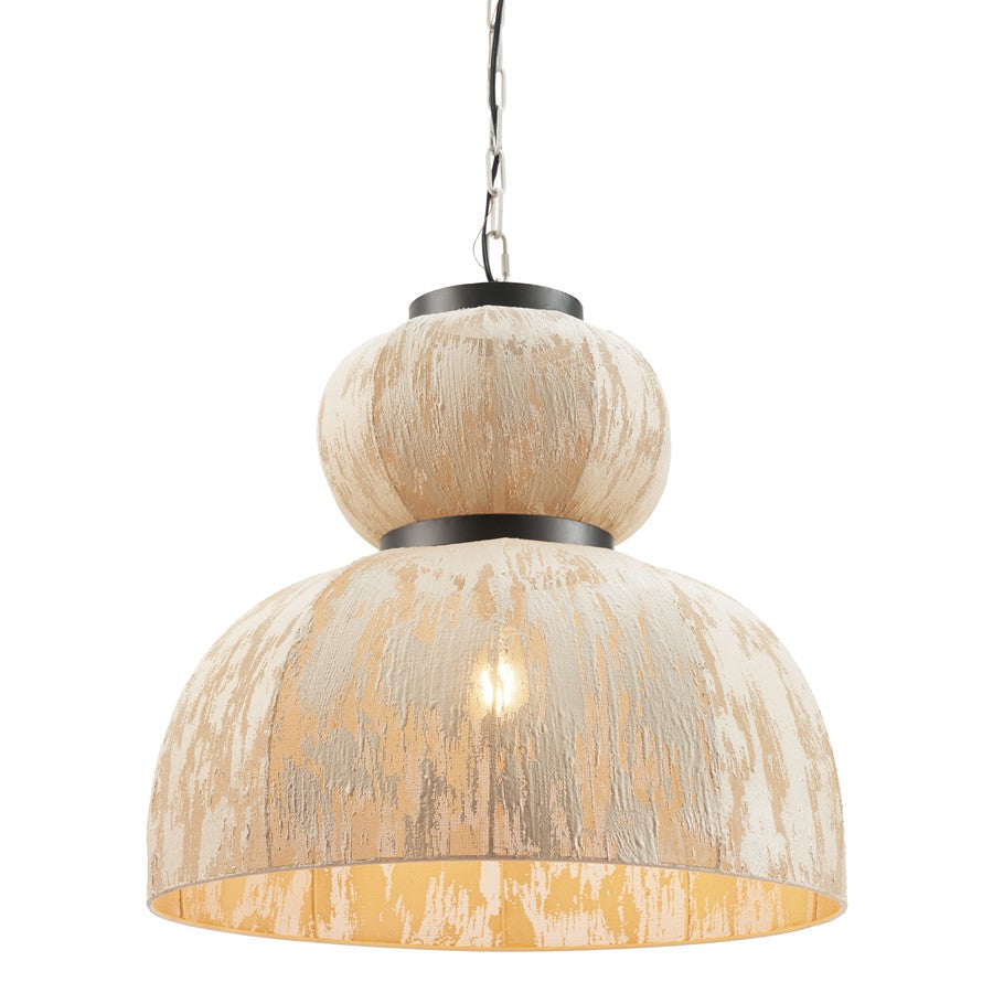 Zuo Modern Manet Ceiling Lamp, Beige/Beige - 56168