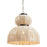 Zuo Modern Manet Ceiling Lamp, Beige/Beige