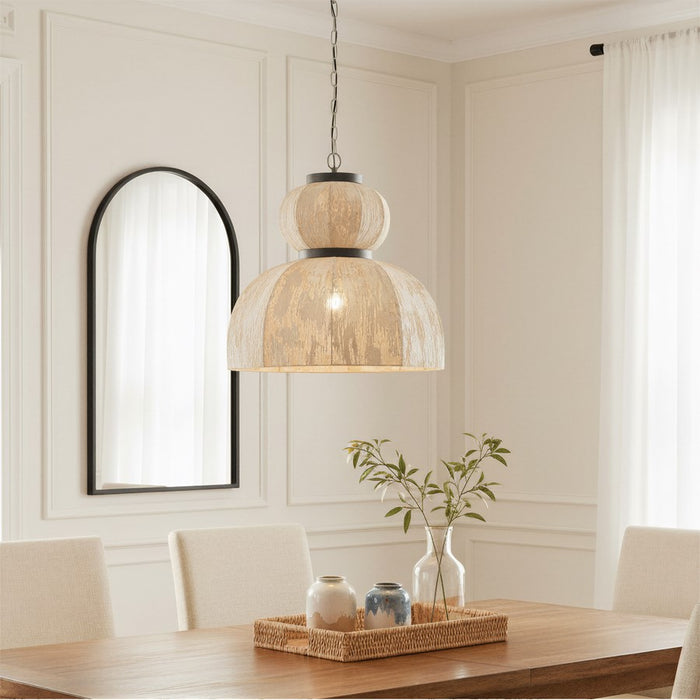 Zuo Modern Manet Ceiling Lamp, Beige/Beige