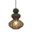 Zuo Modern Kali Ceiling Lamp, Black/Black - 56170