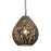 Zuo Modern Koza Ceiling Lamp, Black/Black - 56171
