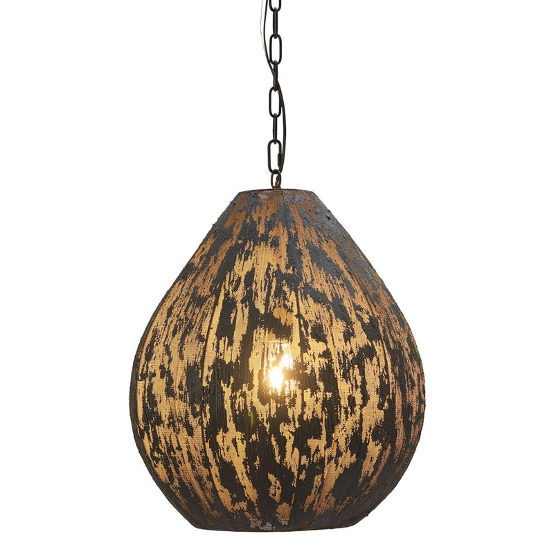 Zuo Modern Koza Ceiling Lamp, Black/Black