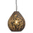 Zuo Modern Koza Ceiling Lamp, Black/Black