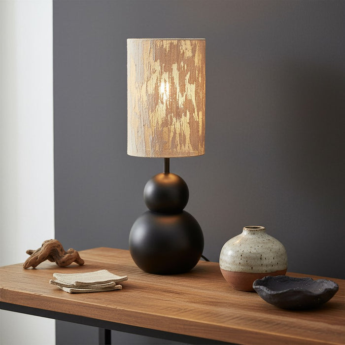Zuo Modern Pupen Table Lamp, Beige/Beige