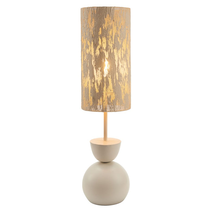 Zuo Modern Gochi Table Lamp, White/Beige