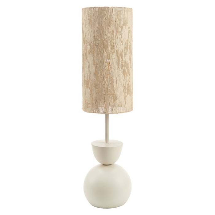 Zuo Modern Gochi Table Lamp, White/Beige