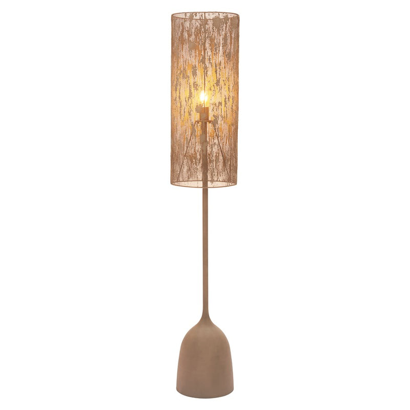 Zuo Modern Buff Floor Lamp, Taupe/Taupe - 56174