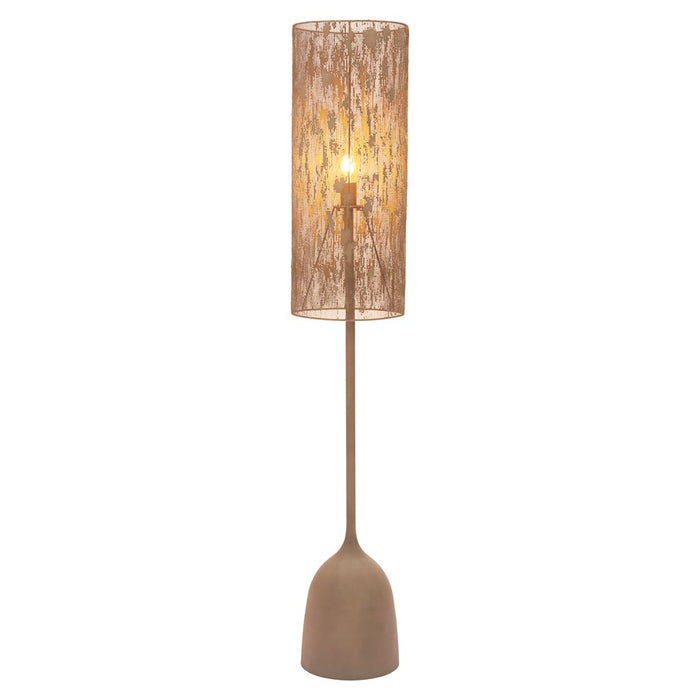 Zuo Modern Buff Floor Lamp, Taupe/Taupe - 56174
