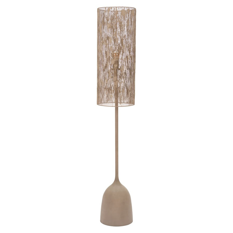 Zuo Modern Buff Floor Lamp, Taupe/Taupe