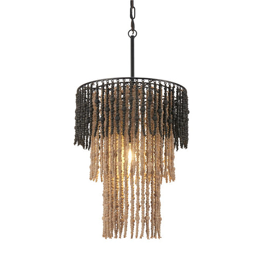 Zuo Modern Bizu Ceiling Lamp, Black/Beige/Multicolor - 56175