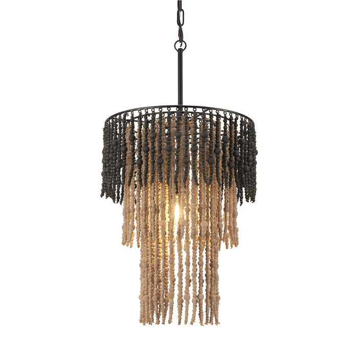 Zuo Modern Bizu Ceiling Lamp, Black/Beige/Multicolor - 56175
