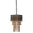 Zuo Modern Bizu Ceiling Lamp, Black/Beige/Multicolor