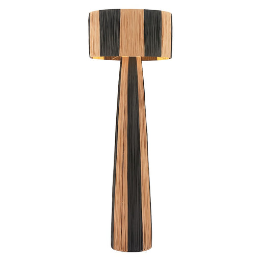 Zuo Modern Gala Floor Lamp, Black/Natural
