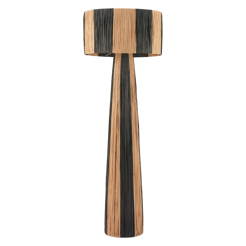 Zuo Modern Gala Floor Lamp, Black/Natural
