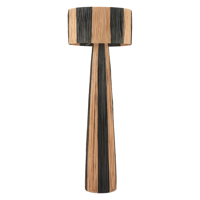 Zuo Modern Gala Floor Lamp, Black/Natural