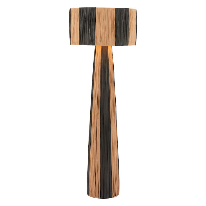 Zuo Modern Gala Floor Lamp, Black/Natural