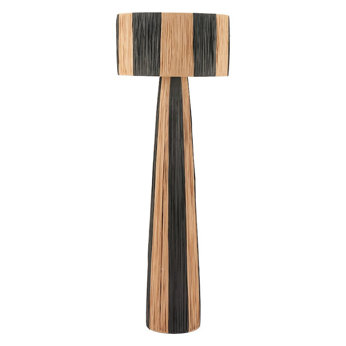 Zuo Modern Gala Floor Lamp, Black/Natural