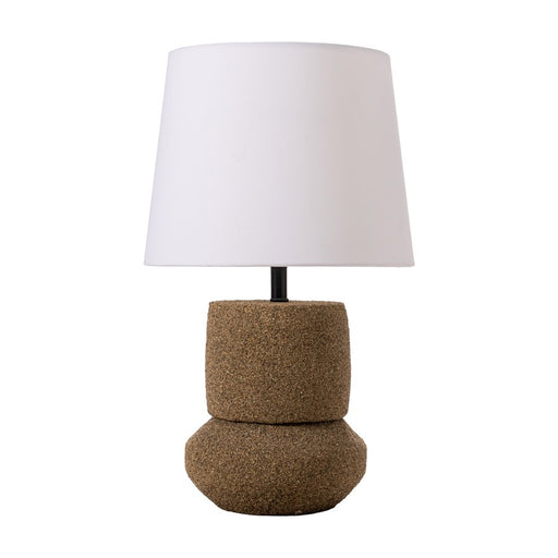 Zuo Modern Seina Solar Table Lamp, Natural/White