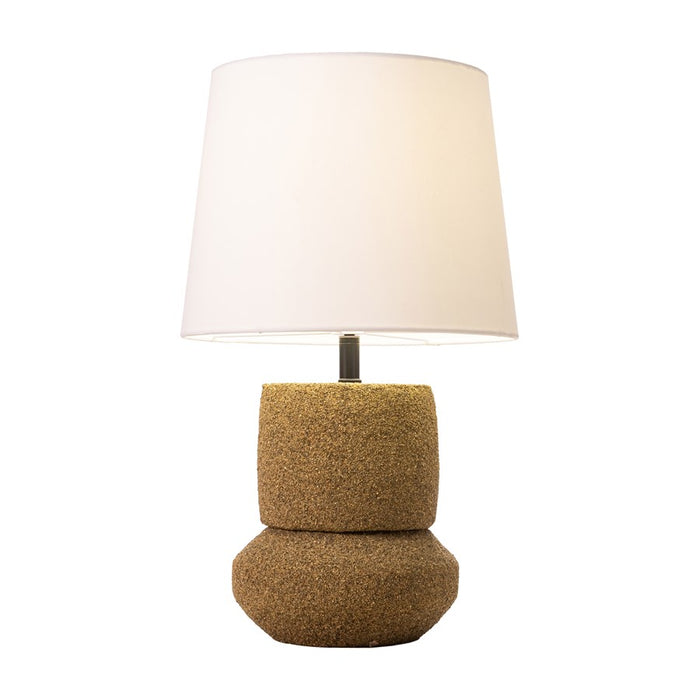 Zuo Modern Seina Solar Table Lamp, Natural/White