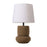 Zuo Modern Seina Solar Table Lamp, Natural/White