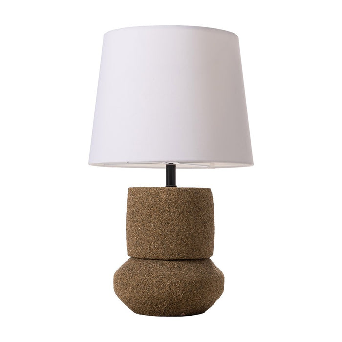 Zuo Modern Seina Solar Table Lamp, Natural/White