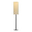 Zuo Modern Lumaris Solar Floor Lamp, Black/White - 56186
