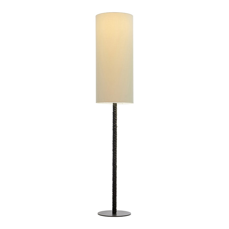 Zuo Modern Lumaris Solar Floor Lamp, Black/White - 56186