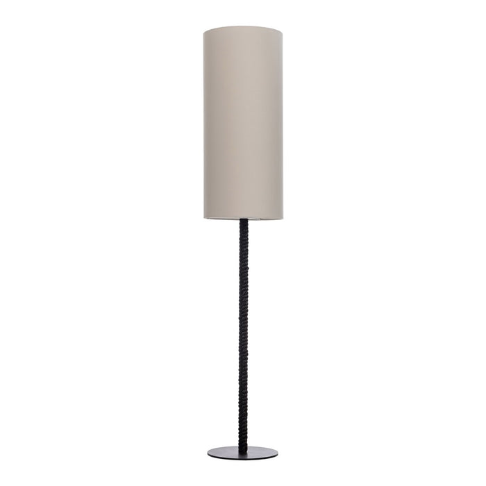Zuo Modern Lumaris Solar Floor Lamp, Black/White